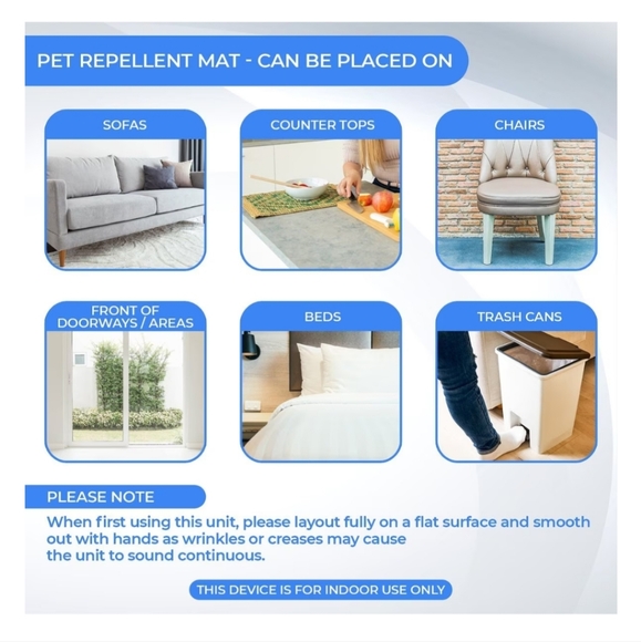 🍒LIKE NEW🍒 STAY OFF FURNITURE PET MAT - Picture 5 of 7